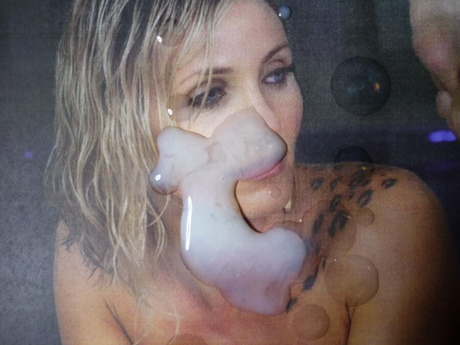 Free porn pics of Cameron Diaz - Cum on her face 15 of 15 pics