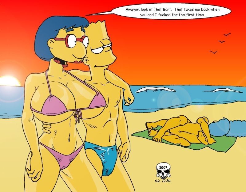 Free porn pics of Beach Fun (The Simpsons) 11 of 11 pics