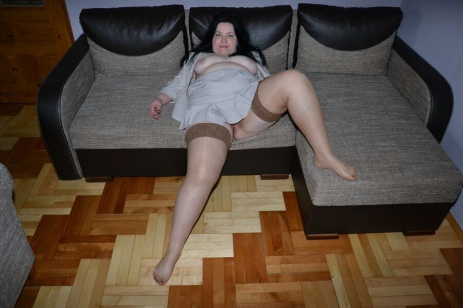 Free porn pics of Sexy Russian Chubby Wife 8 of 34 pics