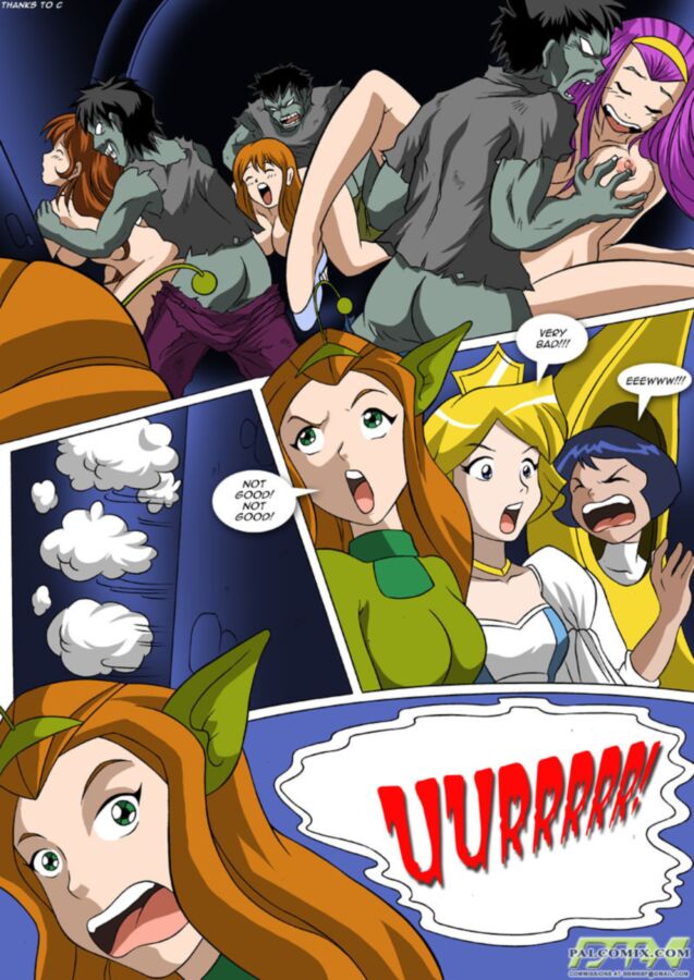 Free porn pics of Totally Spies Comic - Zombies are like, So Well Hung 3 of 18 pics