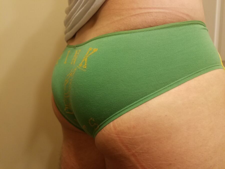 Free porn pics of My Cock and Thick Body in VS Panties 2 of 28 pics