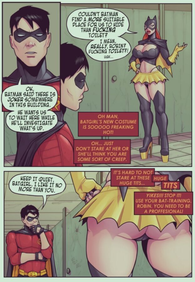 Free porn pics of Ruined Gotham: Batgirl Loves Robin  2 of 13 pics