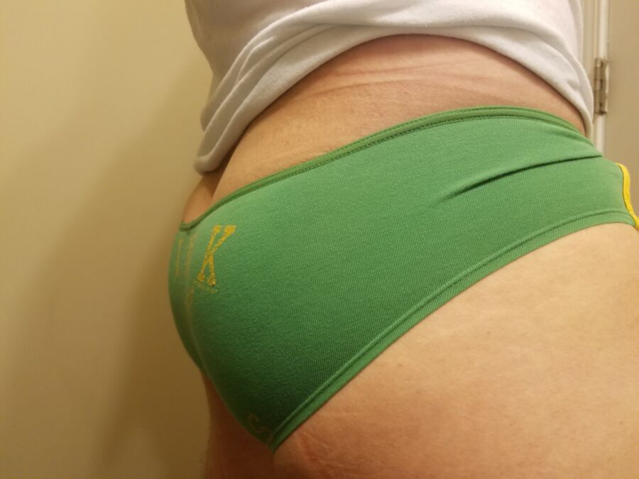Free porn pics of My Cock and Thick Body in VS Panties 5 of 28 pics
