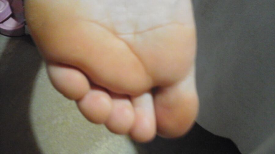 Free porn pics of Special Contribution - Sleepy Bare Soles 9 of 12 pics