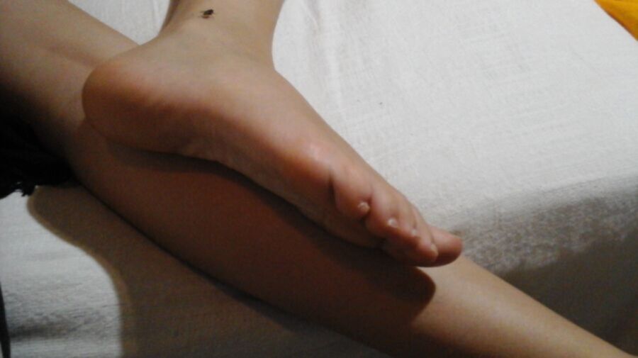 Free porn pics of Special Contribution - Sleepy Bare Soles 8 of 12 pics