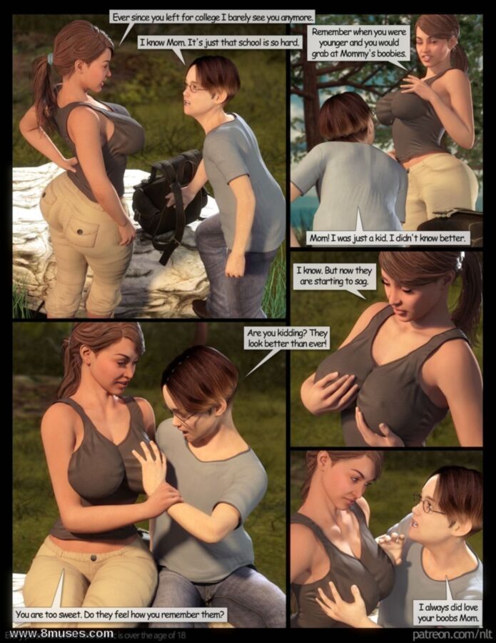 Free porn pics of COMIC English: The Family Hike 4 of 27 pics