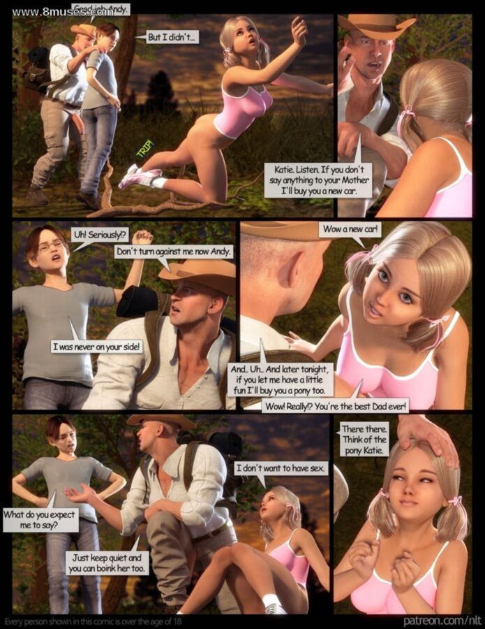 Free porn pics of COMIC English: The Family Hike 9 of 27 pics