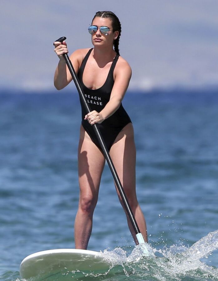 Free porn pics of Lea Michele swimsuit 2 of 25 pics