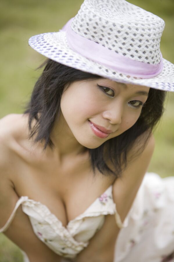 Free porn pics of Chinese Beauties - Abbie C - Nude in the Garden 16 of 117 pics
