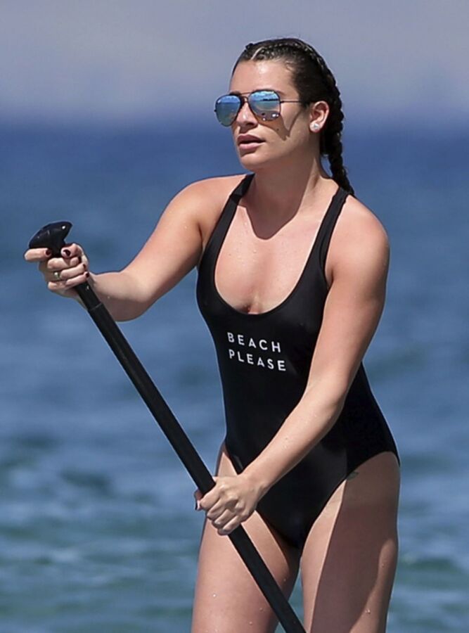 Free porn pics of Lea Michele swimsuit 5 of 25 pics
