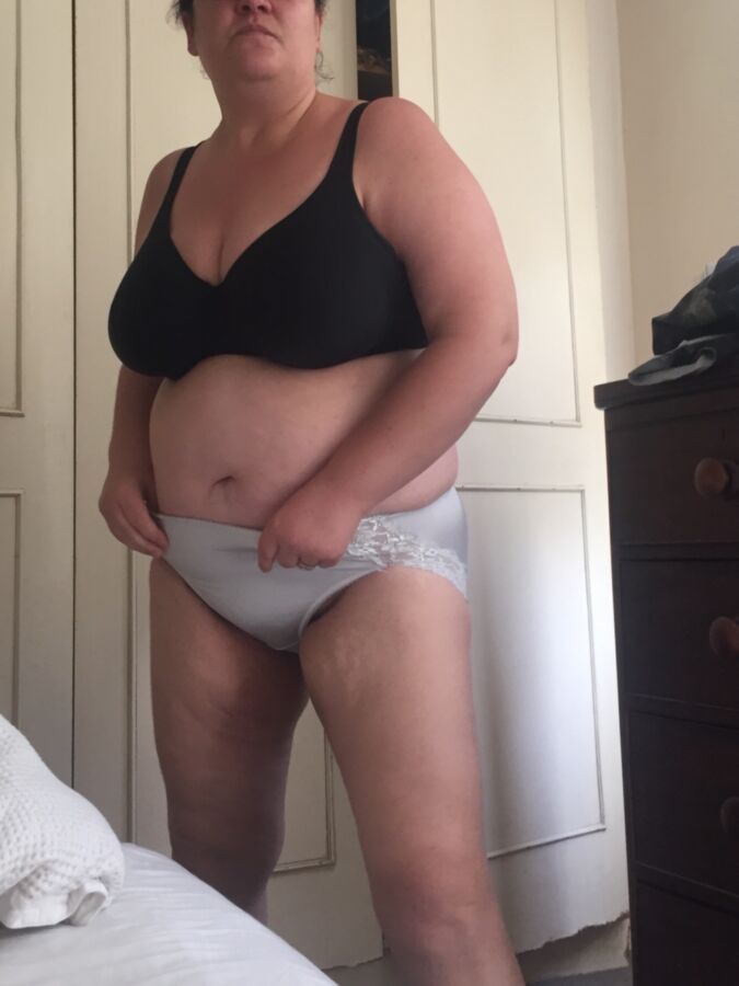 Free porn pics of My wife putting on white panties 12 of 13 pics