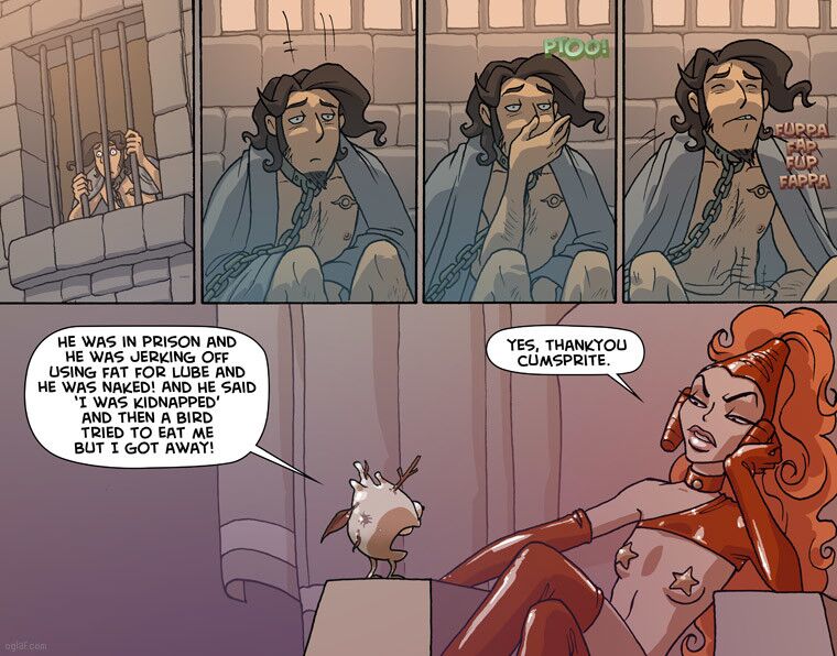 Free porn pics of Oglaf: The Tale of the Cumsprite 16 of 18 pics