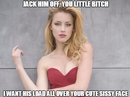 Free porn pics of Amber Heard sissy captions 4 of 12 pics