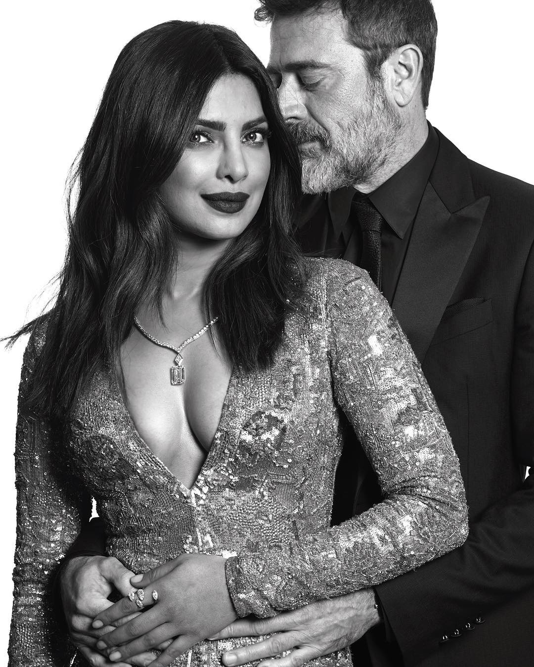 Free porn pics of Priyanka Chopra amazing cleavage at Golden Globes 13 of 53 pics