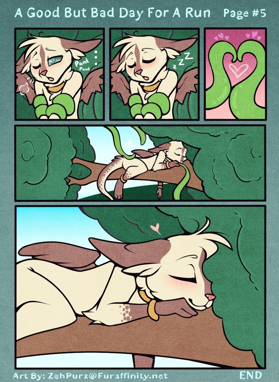 Free porn pics of A good but bad day for a run - Furry Comic by ZehPurz 5 of 5 pics