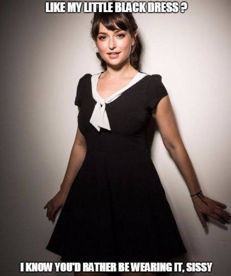 Free porn pics of Milana Vayntrub sissy captions 9 of 12 pics