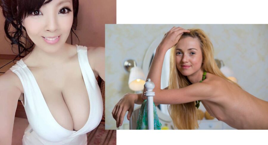 Free porn pics of Busty Asians versus Flat White Women V (Stereotypes Reversed) 23 of 30 pics