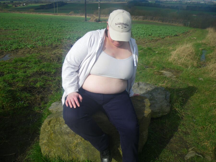 Free porn pics of My BBW wife out and about 7 of 15 pics