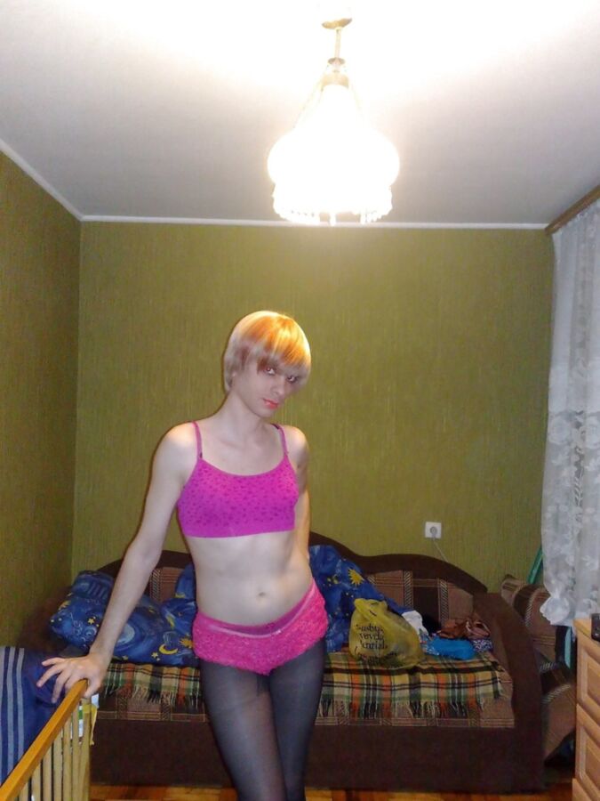 Free porn pics of Marina - Ukrainian sissy looking for a man to live abroad with 3 of 54 pics