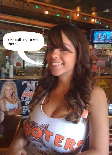 Free porn pics of Hooters Dream 9 of 25 pics