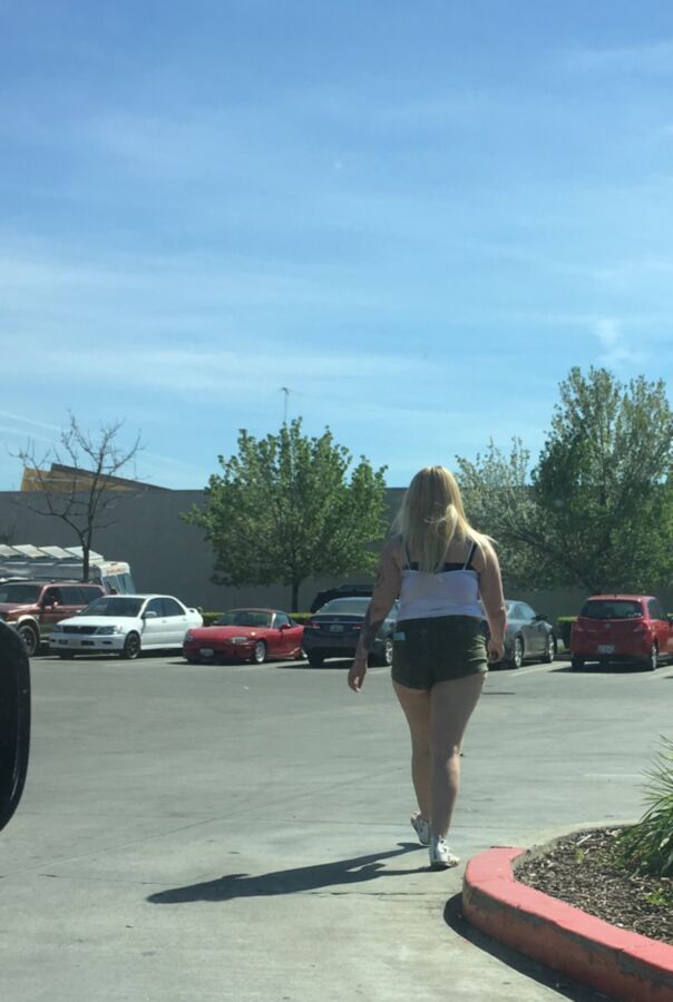 Free porn pics of White trash whore street walking 5 of 16 pics