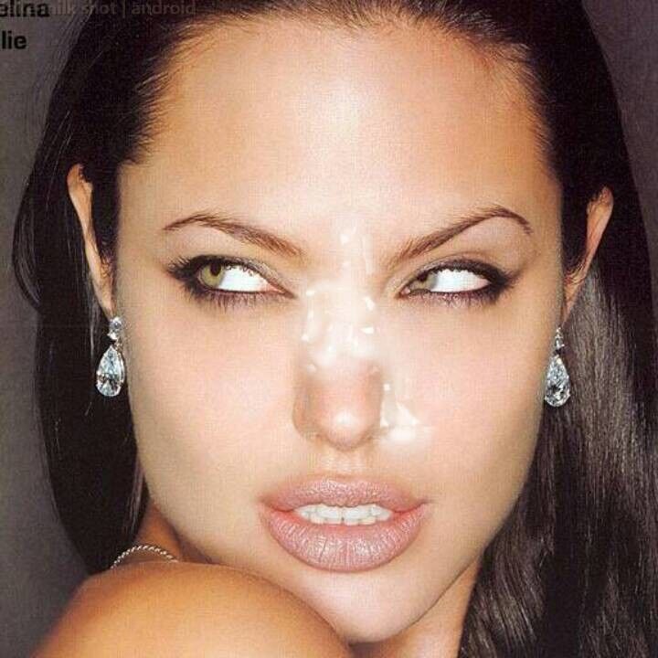 Free porn pics of Angelina Jolie glazed 10 of 17 pics