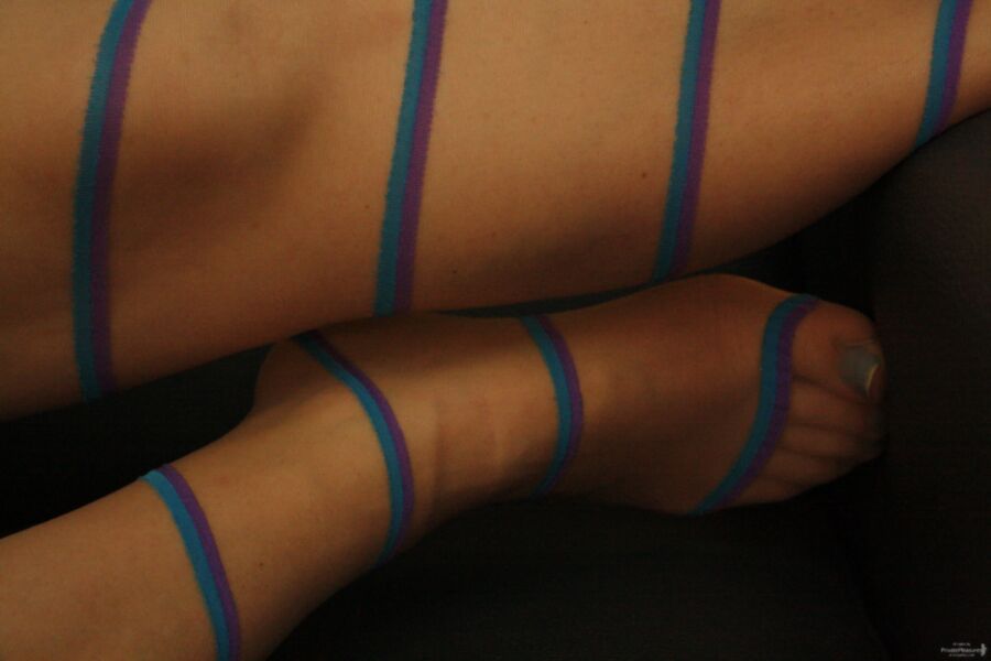 Free porn pics of blue stripes 2 of 257 pics