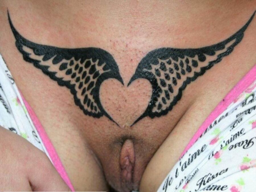Free porn pics of tattoos showing off including cunt 1 of 39 pics