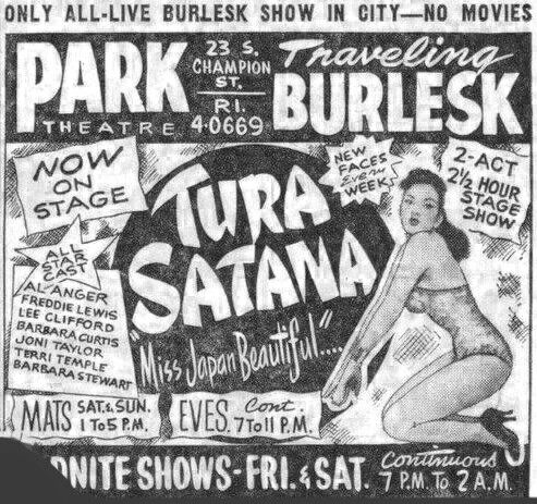 Free porn pics of Tura Satana - Burlesque 10 of 10 pics