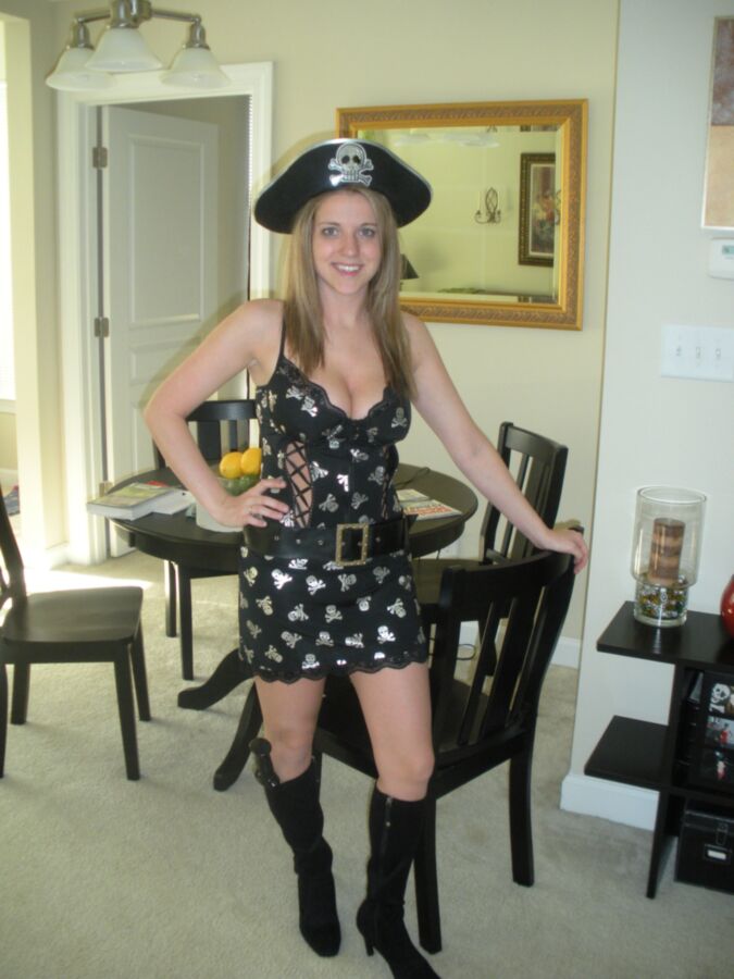 Free porn pics of Perfect Busty Blonde as Sexy Pirate 5 of 25 pics