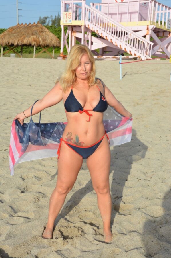 Free porn pics of Patriotic Milf 7 of 72 pics