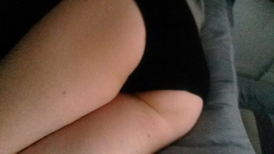 Free porn pics of Wife - Sleeping in her black knickers 7 of 12 pics