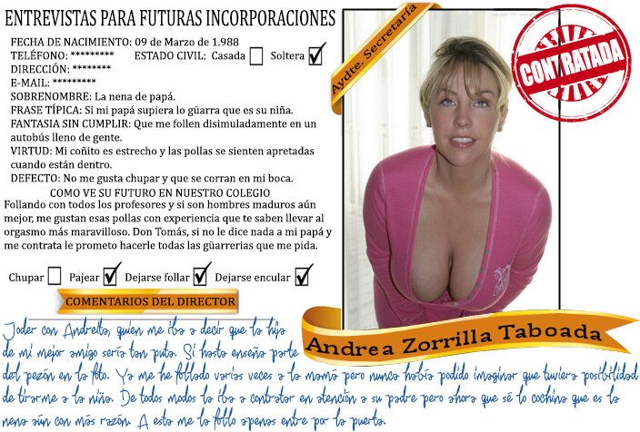 Free porn pics of Curriculums Vitae ((Captions Español) 13 of 18 pics