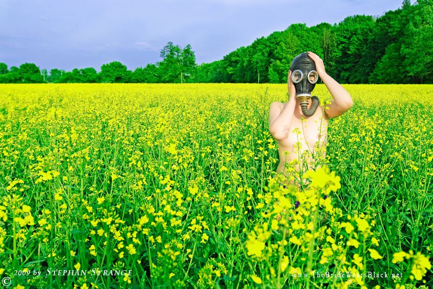 Free porn pics of Short-haired gas mask model 17 of 32 pics