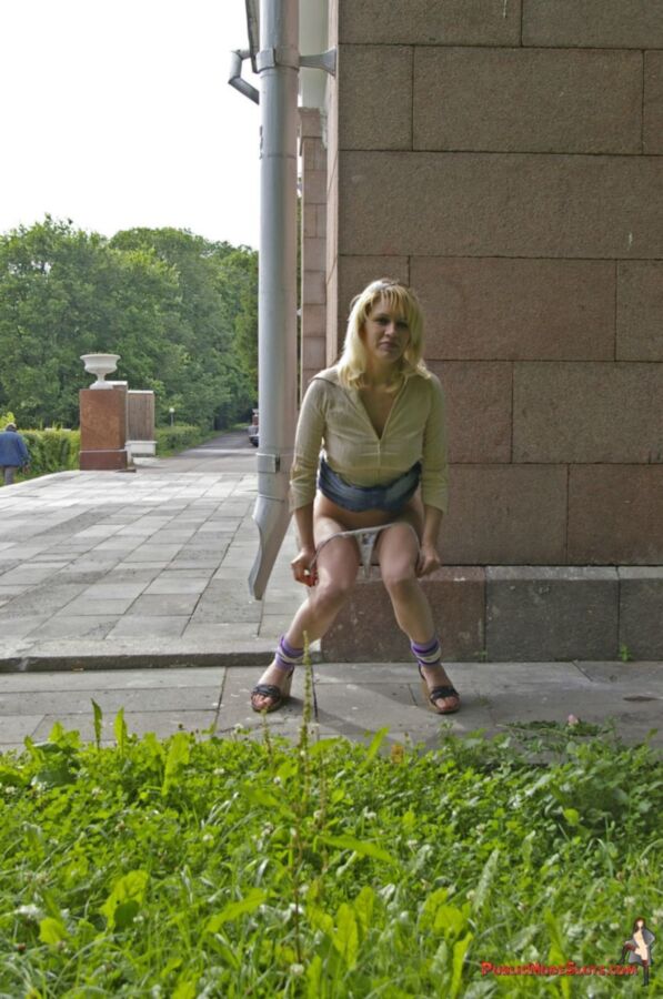 Free porn pics of Public Pissing - Russian Amateur 1 of 81 pics