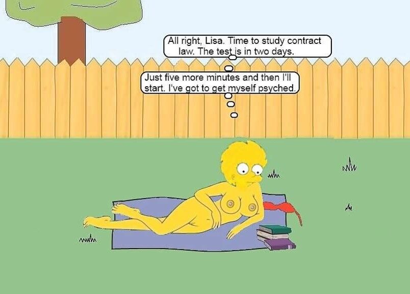 Free porn pics of Study Time for Lisa Simpson 5 of 44 pics