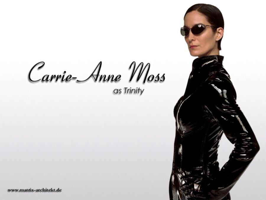 Free porn pics of Carrie Anne Moss - Trinity 1 of 19 pics