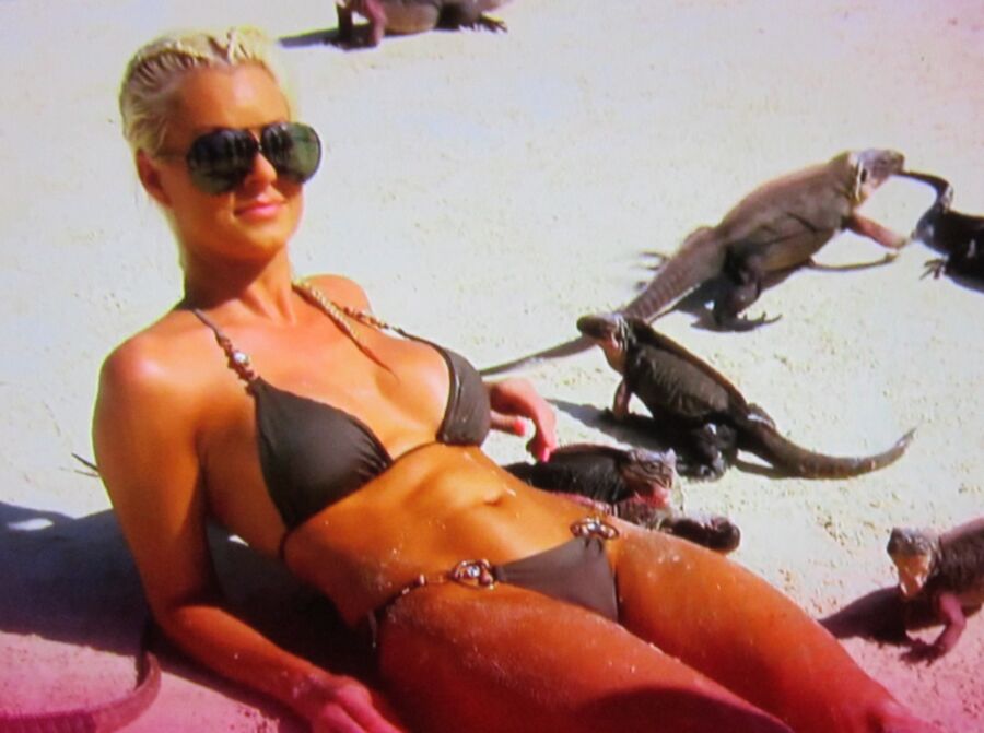 Free porn pics of Maryse Oullete Total Divas Tiny Bikini 10 of 12 pics