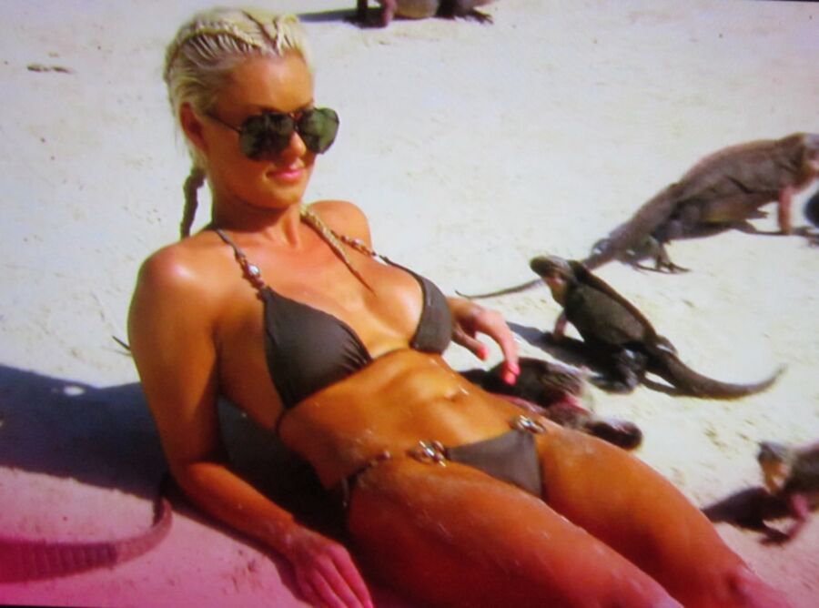 Free porn pics of Maryse Oullete Total Divas Tiny Bikini 5 of 12 pics