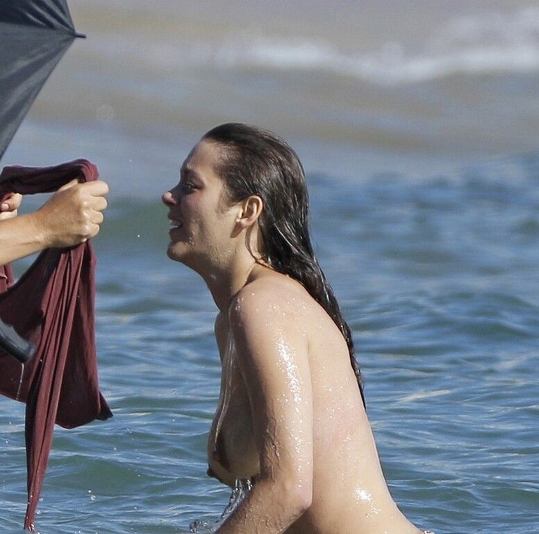 Free porn pics of Marion Cotillard Public Beach Nude Pics 13 of 63 pics