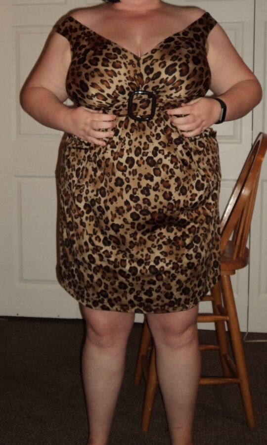 Free porn pics of Leopard Print dress 3 of 16 pics