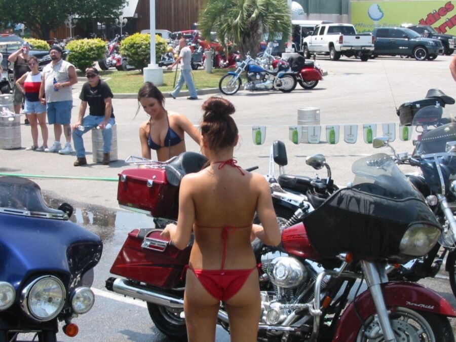 Free porn pics of Babes and Bikes 9 of 80 pics