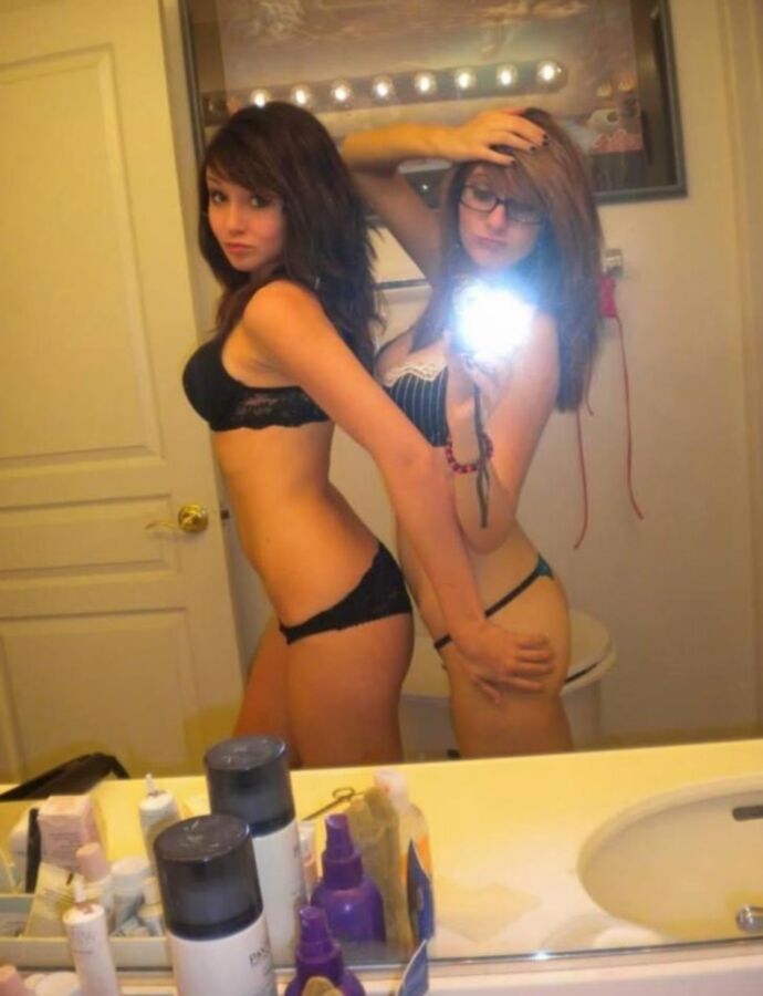 Free porn pics of Sexy mirror selfies 10 of 100 pics