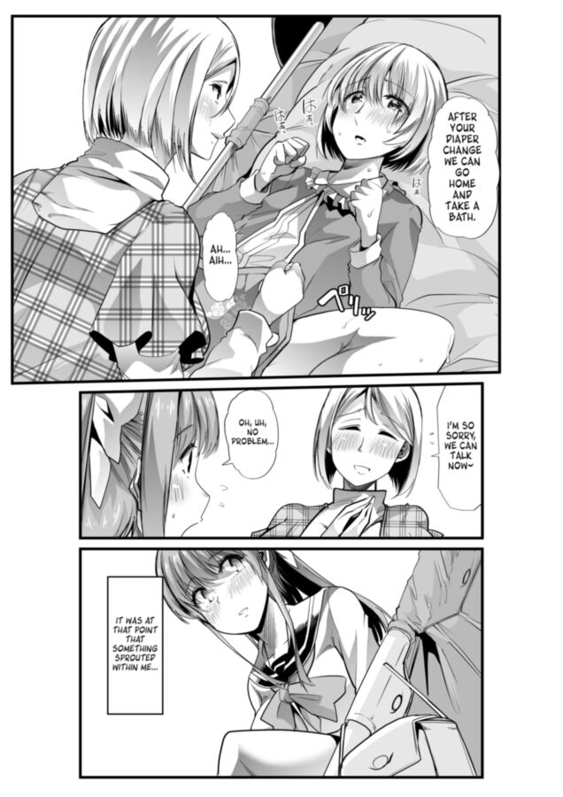 Free porn pics of Forced into adult baby by his mother - crossdressing manga (engl 16 of 27 pics