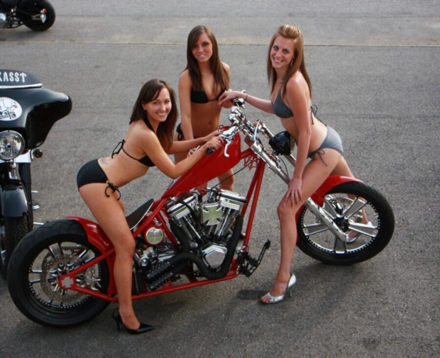 Free porn pics of Babes and Bikes 18 of 80 pics