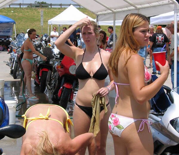 Free porn pics of Babes and Bikes 8 of 80 pics