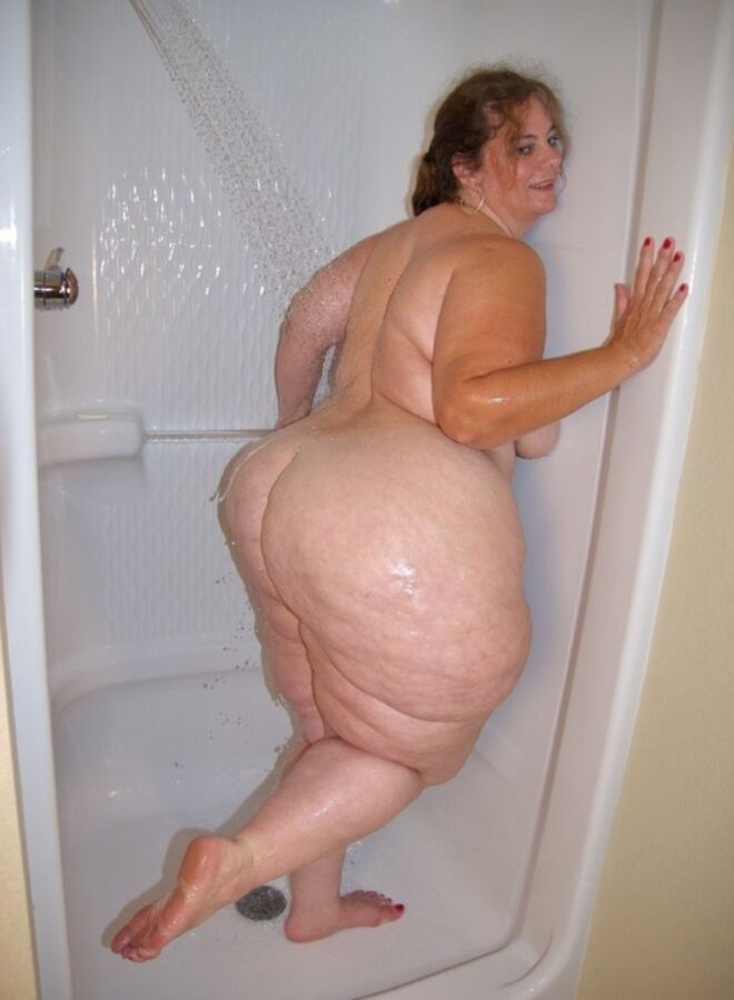 Free porn pics of Mature BBW in the Shower 14 of 47 pics