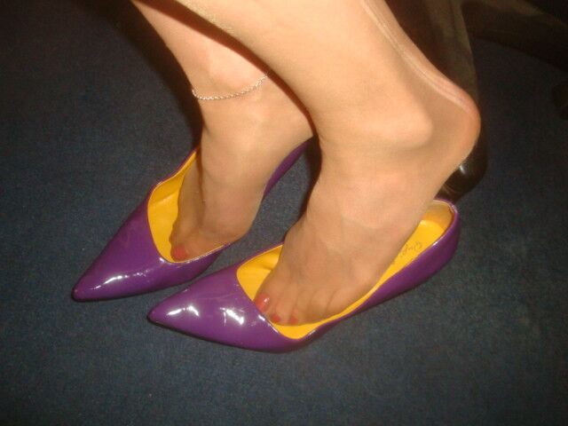 Free porn pics of SNIFF MY EASTER SHOES,,AND IN BETWEEN MY TOES TOO 11 of 24 pics