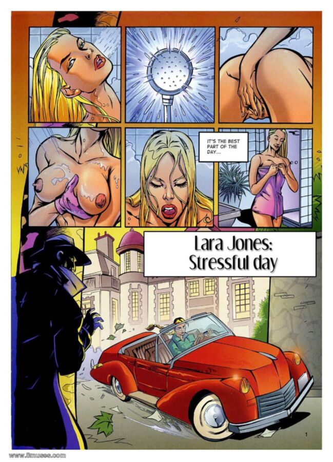 Free porn pics of Lara Jones Stressful Day 1 of 7 pics