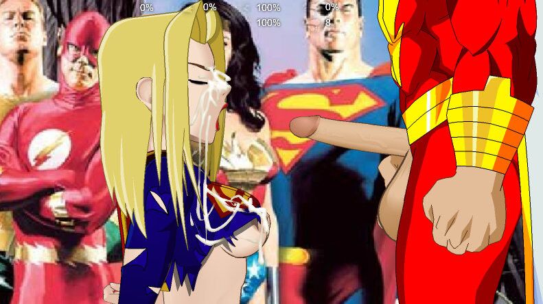 Free porn pics of Supergirl joins the JLA 7 of 7 pics